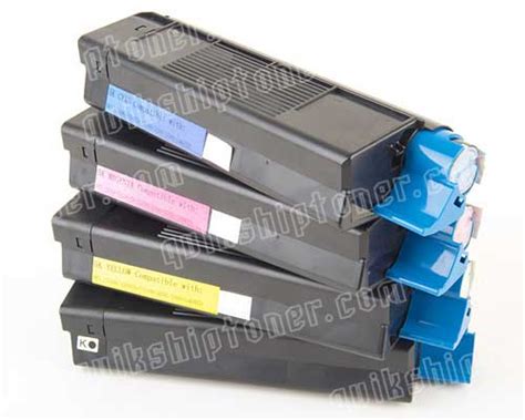 Oki C3200/C3200n Toner - Black, Cyan, Magenta & Yellow Cartridges