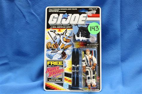 Lot 1987 Hasbro Gi Joe Blizzard