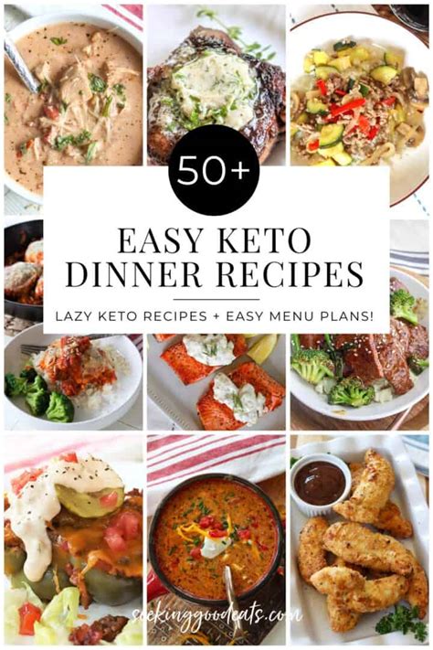 50 Keto Dinner Recipes Lazy Keto Meals Seeking Good Eats