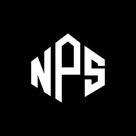 NPS letter logo design with polygon shape. NPS polygon and cube shape ...