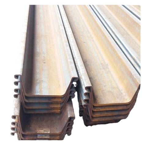 Hot Rolled U Shaped Steel Sheet Pile Steel Sheet Pile Steel