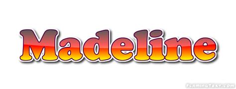 Madeline Logo | Free Name Design Tool from Flaming Text