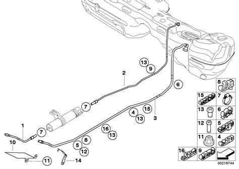 Część Przewód powrotny paliwa 16126766442 do samochodu BMW 1 E87 LCI