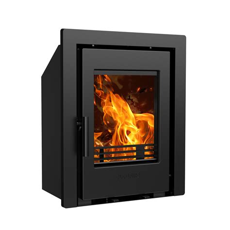 Elcofire Luna Cast Iron 3 Sided Frame Inset Stove - Elcofire Ireland