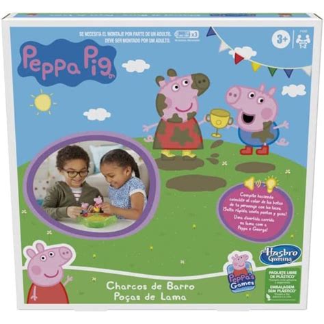 Jogo peppa pig poça de lama hasbro F4262 Submarino