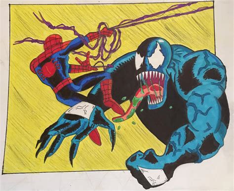 Spider Man Vs Venom By Stevehodge11 On Deviantart