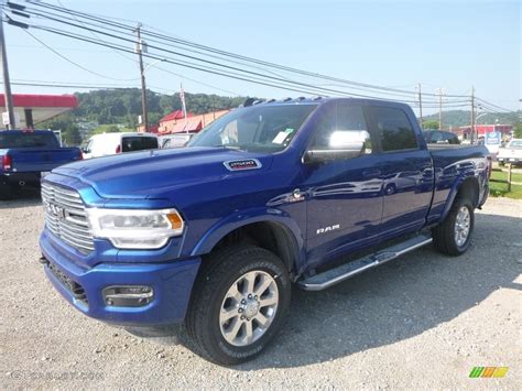 Blue Streak Pearl Ram Laramie Crew Cab X