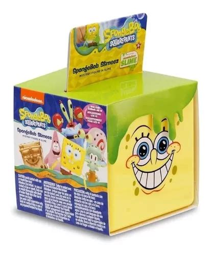 Bob Esponja Slimeez Figura Misteriosa En Slime Mercadolibre