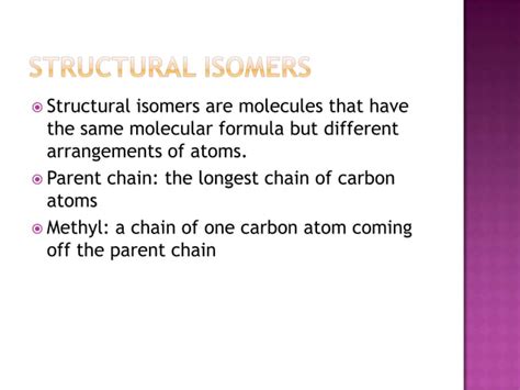 Structural Isomers Ppt