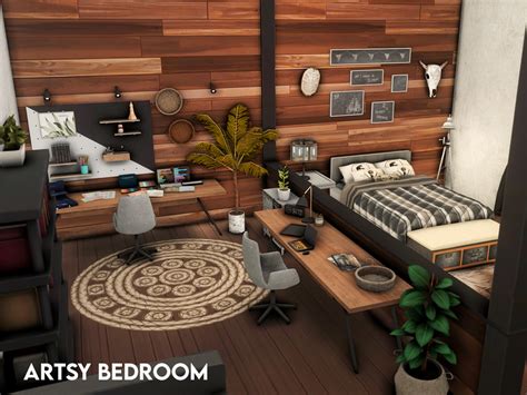 The Sims Resource | Artsy Bedroom