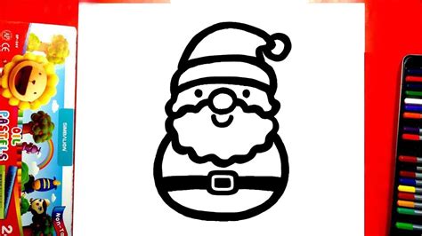 How To Draw Santa Claus Easy Santa Claus Drawing How To Draw A