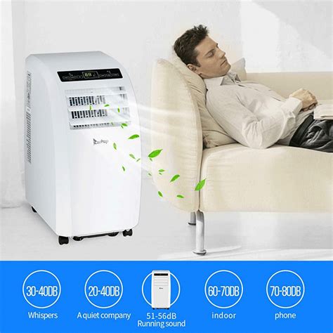 Zokop 3 In 1 Portable Ac Fan And Dehumidifier Unit 12k Btu