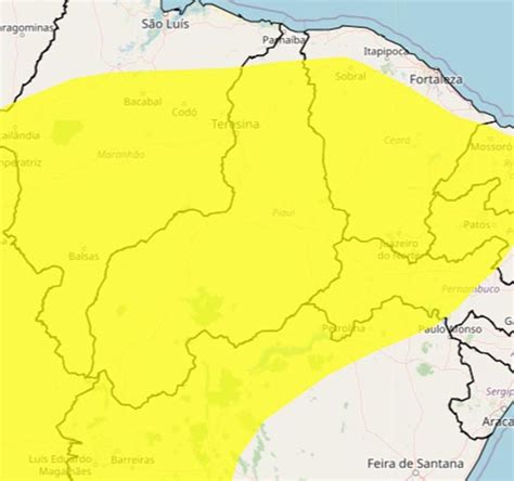 Inmet Emite Alerta De Baixa Umidade Para Munic Pios Do Piau