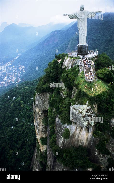 Río de Janeiro Brasil La estatua del Cristo Redentor en la montaña de