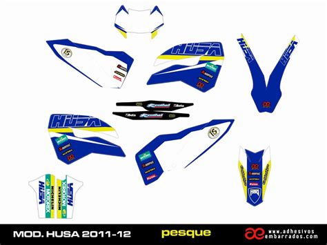 Kit De Adhesivos Para Husaberg T Adhesivosembarrados