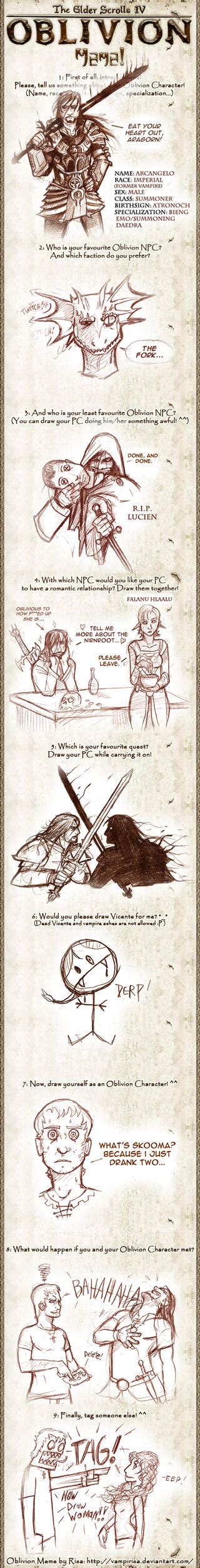 Oblivion Meme By Andrakanuva On Deviantart