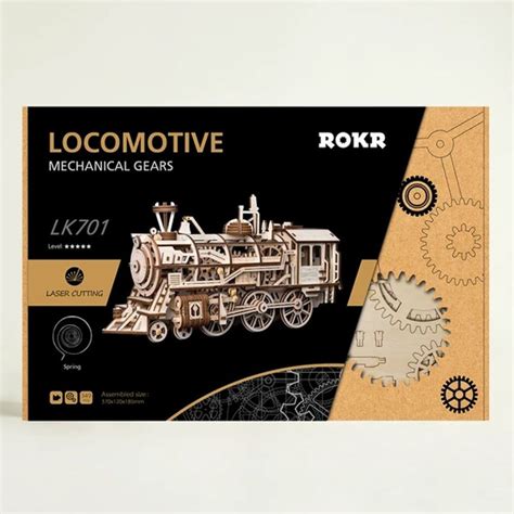 Educational Toys Robotime | Locomotive - Hotafigra