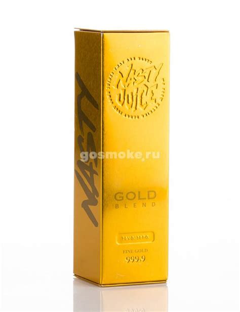 Nasty Juice Tobacco Series Gold Blend Pure Tobacco