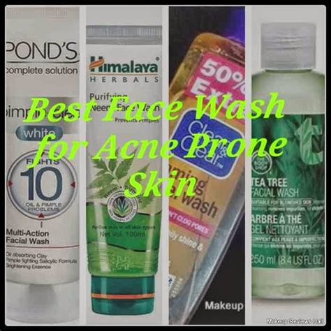 Best Face Washes For Oily Acne Prone Skin