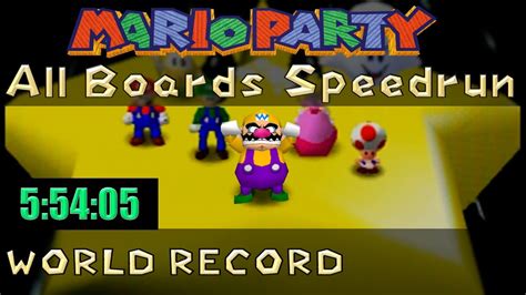 Mario Party All Boards Normal In World Record Full Youtube