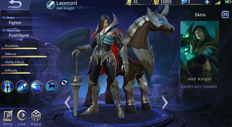 New Hero Leomord Hell Knight Mobile Legends Amino Amino