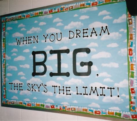 Dream Big Bulletin Board Ideas - DREAMAIP