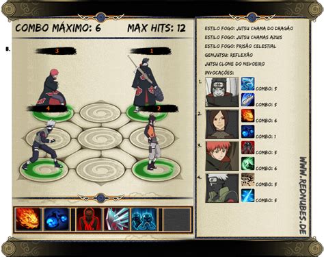 Naruto Online Combo Simulator Naruto Fandom