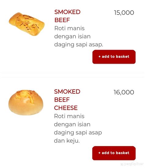 Selalu Diperbarui Menu Bon Ami Bakery Wiyung Surabaya