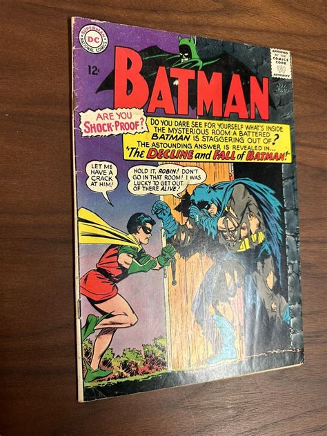 BATMAN 175 VG The Decline And Fall Of Batman DC Comics 1965