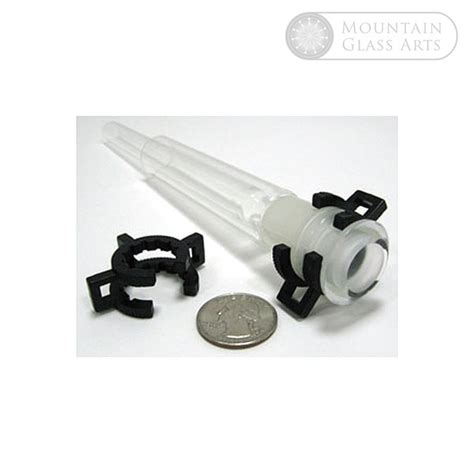 19mm Keck Clip - Black Plastic