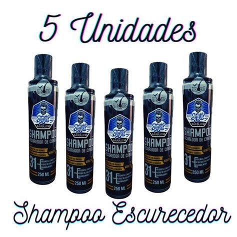 Shampoo Escurecedor Cabelos Brancos E Barba Ml Original Black Men