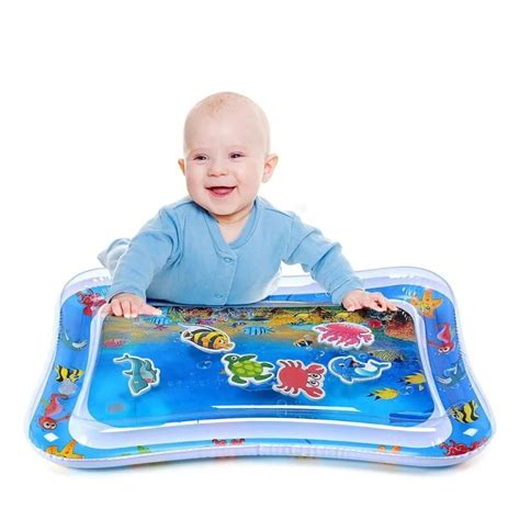 Ripley ALFOMBRA BEBE SENSORIAL AGUA INFLABLE COJIN SENSORIAL 50X60