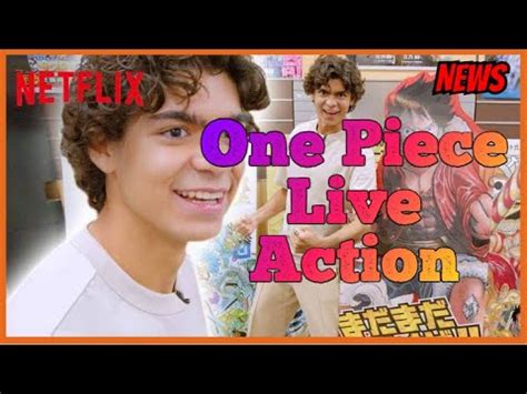 Iñaki Godoy visiting Shueisha s offices One piece live action YouTube