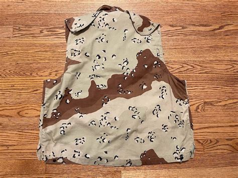 Vintage S Us Military Pasgt Vest Cover Color Chocolate Chip