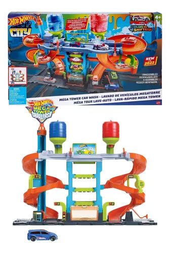 Pista Hot Wheels City Lava rápido Mega Torre Hdp05 Mattel Frete grátis