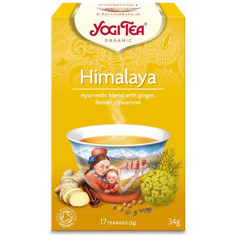 Yogi Organic Himalaya Tea 17 Bags Yogi Tea