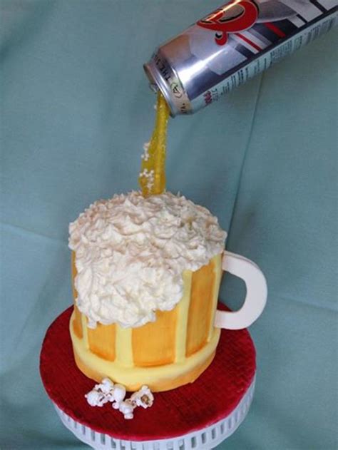 Anti Gravity Beer Cake