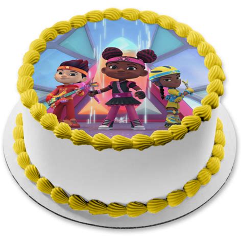 Butterbean's Café Dazzle Edible Cake Topper Image ABPID57602 – A ...