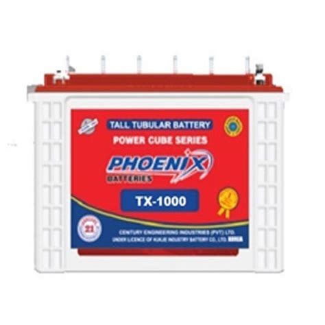 Phoenix TX 1000 Tall Tubular Battery At Best Price In Hathras