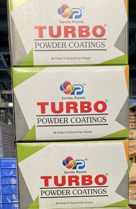 Turbo Powder Coatings Packaging Type Corrugated Box Packaging Size