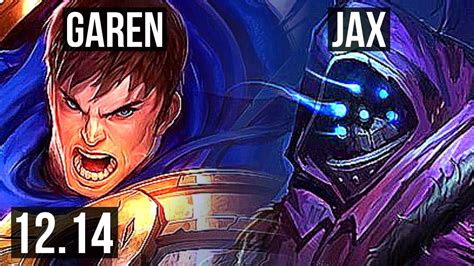 GAREN Vs JAX TOP Rank 2 Garen 11 1 3 6 Solo Kills Legendary TR