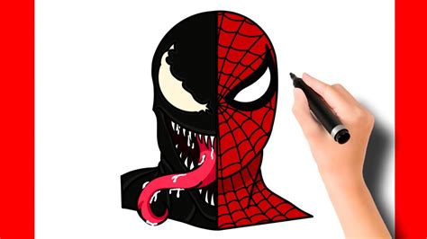 How To Draw Spider Man Vs Venom Como Desenhar O Homem Aranha Vs Venom