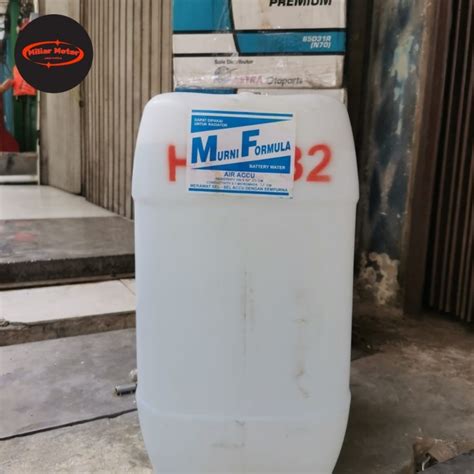 Jual Air Accu Isi Ulang 1 Drigen 20L Air Aki Murni Formula Jakarta