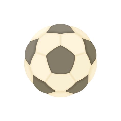 Soccer ball icon, cartoon style 14390894 Vector Art at Vecteezy