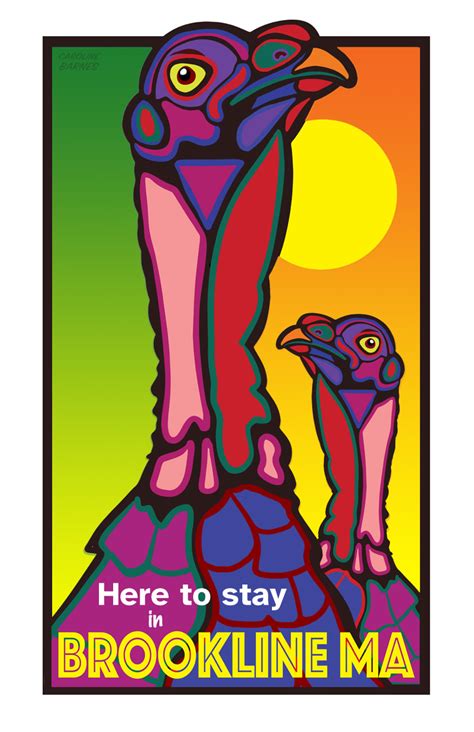 Illustrations Brookline Turkeys