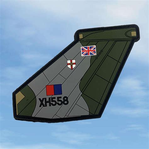 PVC Patch Vulcan XH558 Tail Fin Vulcan To The Sky