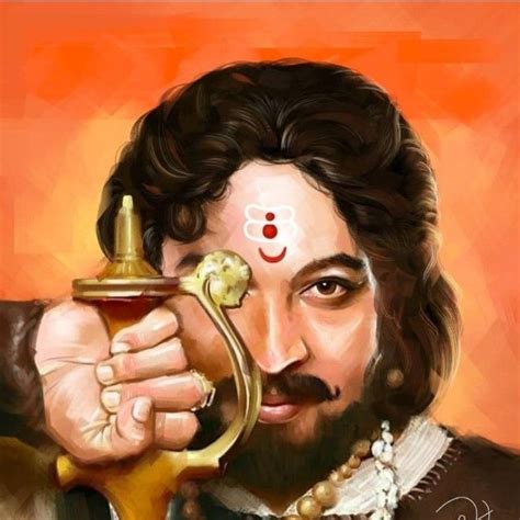 Shrimant chatrapati sambhaji maharaj | Digital portrait illustration ...