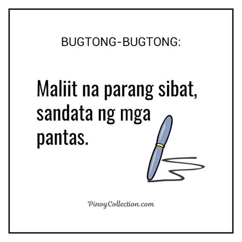 Bugtong Bugtong Mga Bugtong Na May Sagot Tagalog Riddles