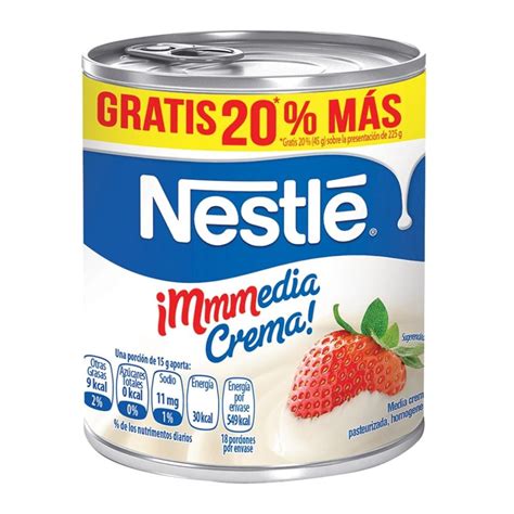 Media crema Nestlé 270 g Walmart