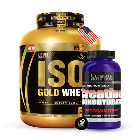 Ripley PACK ISO GOLD WHEY 6 6 LB VANILLA CREATINA ULTIMATE 300 GR